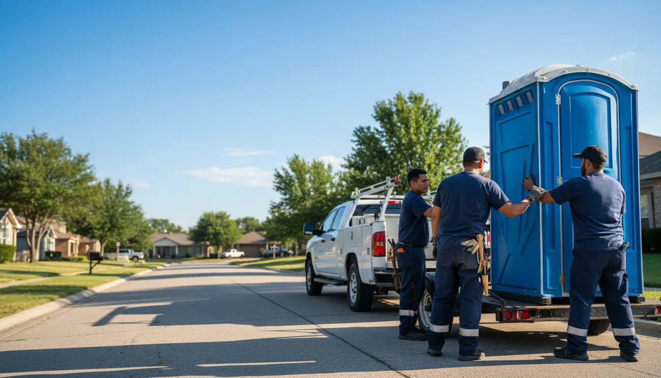 Portable Toilet Rental in South Bend, TX near me